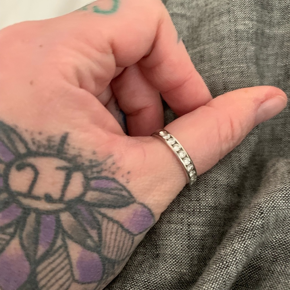 1ct diamond band